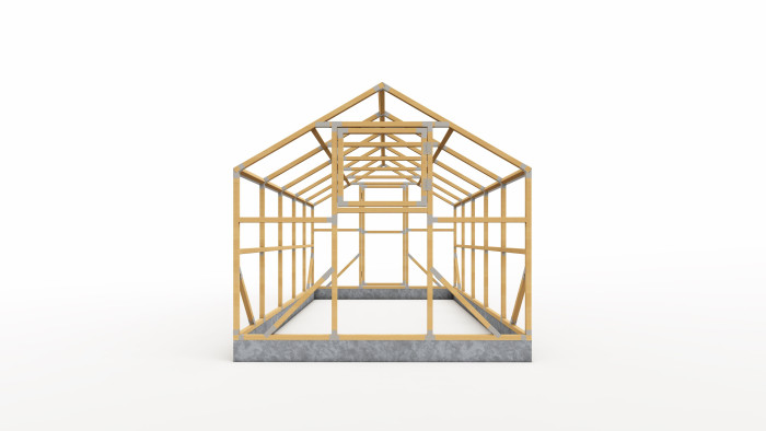 Wooden Greenhouse CASA