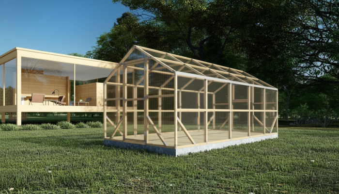 Wooden Greenhouse CASA