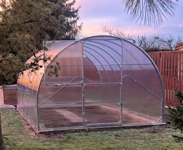 Solid Steel Tunnel Greenhouse | Width 3.14m