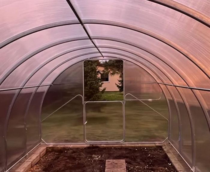 Solid Steel Tunnel Greenhouse | Width 3.14m