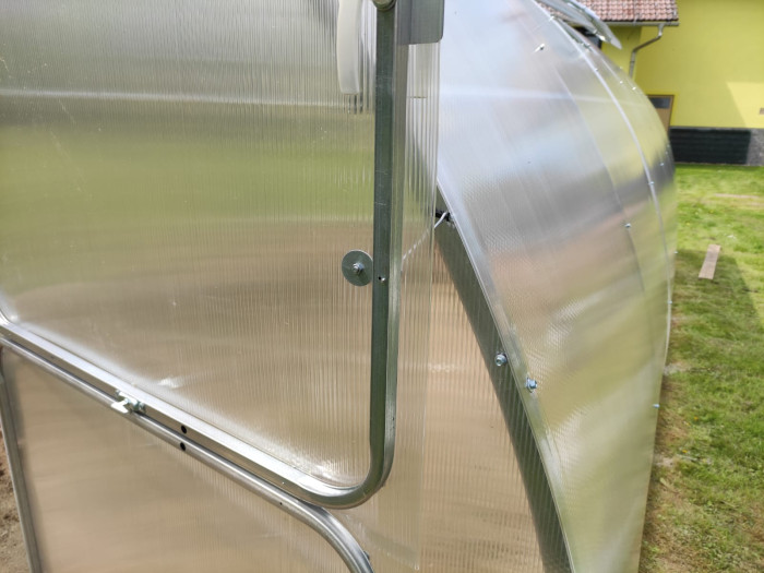 Modular Steel Tunnel Greenhouse | Width 4m 