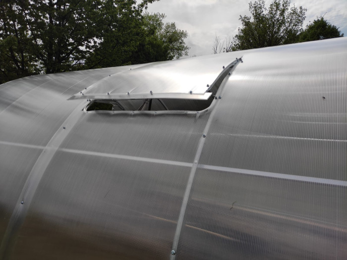 Modular Steel Tunnel Greenhouse | Width 4m 