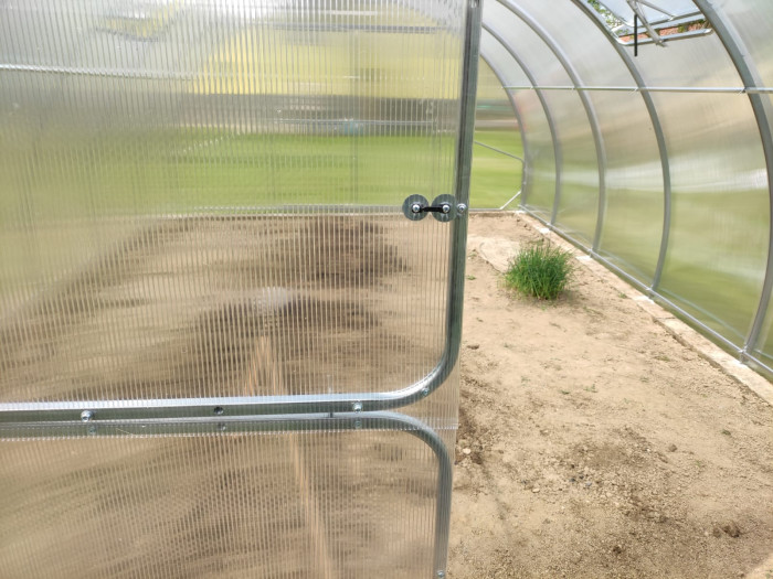 Modular Steel Tunnel Greenhouse | Width 4m 