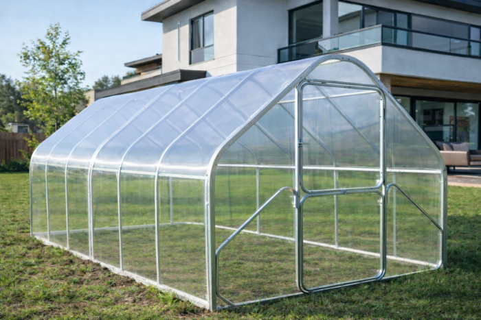 Modular Steel Greenhouse Domek