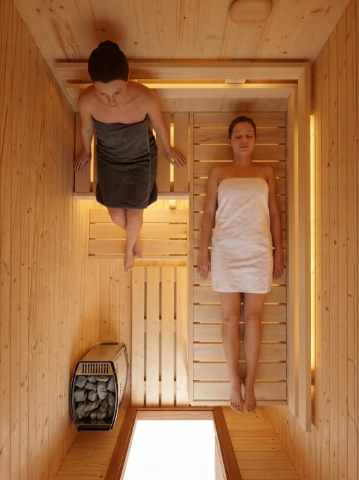 Mini sauna 2.4 m